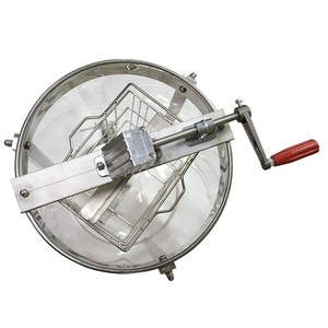 Vevor — <span class=keywords><strong>extracteur</strong></span> de <span class=keywords><strong>miel</strong></span> manuel, appareil ménager en acrylique transparent avec 2 cadres - Product Image 4