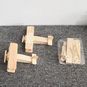 2022新设计木制积木拼接玩具儿童家居装饰木制工艺品