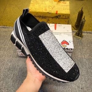 Sneakers de luxe Dolcegabban de haute qualité en cuir véritable, respirantes, avec empiècements en maille, imprimés animaliers, bout carré, dropshipping - Product Image 1