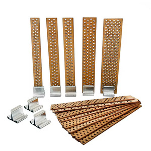 Mèches en <span class=keywords><strong>bois</strong></span> ajourées à motif maillé avec clips métalliques, grille en forme de chiffres et d'alphabet, noyau en <span class=keywords><strong>bois</strong></span> <span class=keywords><strong>pour</strong></span> la fabrication de bougies parfumées DIY - Product Image 5