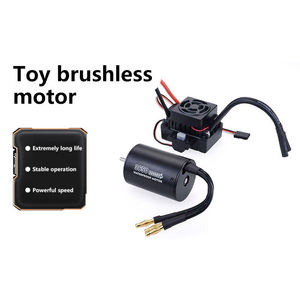 Kit completo de componentes de motor sin escobillas 3650, resistente al agua, de plástico negro, 60A, para juguetes RC, piezas de repuesto para drones FPV con control remoto - Product Image 6