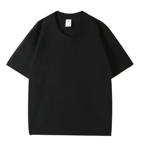 Plain Oversized T - Shirt For Men 200gsm Custom T Shirt Cotton Dtg Printing Fabric For Tshirt Logo