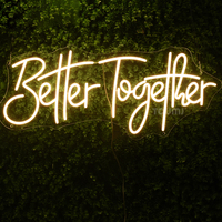 Enseigne Néon Personnalisée « Will You Marry Me Better Together Bride to Be » avec Design Gratuit, Décoration Murale pour Fête et Mariage