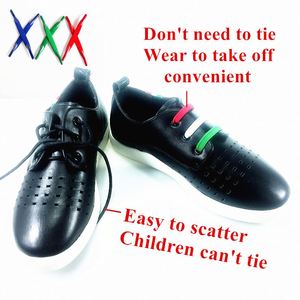Custom 7mm Elastic Shoelaces No Need Tie Mini Flat Shoe <b>Lace</b> for Sneakers - Product Image 3