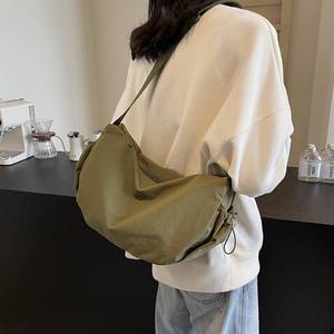 Nouveau sac en toile grande capacité pour femmes, sac bandoulière vintage en toile pour femmes - Product Image 4