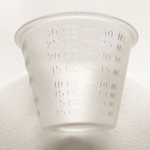 Vaso de Plástico de 30 ml para Medicamentos - Product Image 1