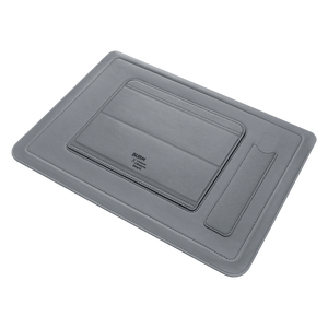 BUBM High-End 4 в 1 чехол для ноутбука НОВЫЙ лакированный с подставкой и стилусом держатель из искусственной кожи - Product Image 1