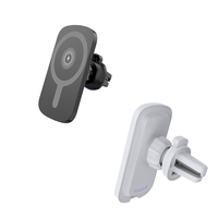 Chargeur de support de voiture sans fil magnétique à charge rapide stable 15W pour la série iPhone avec support de téléphone