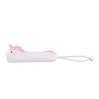 LED Tahan Air untuk Berkemah Membaca Mainan Unicorn Lucu Grosir untuk Luar Ruangan Hadiah Bayi Mini Hewan Anak-anak USB Silikon