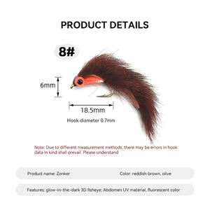 UV Glow Strip di scoiattolo Zonker Streamer <span class=keywords><strong>pesca</strong></span> <span class=keywords><strong>a</strong></span> mosca salmone spigola <span class=keywords><strong>trota</strong></span> luccio WY202 <span class=keywords><strong>pesca</strong></span> esca artificiale attrezzatura da <span class=keywords><strong>pesca</strong></span> - Product Image 3