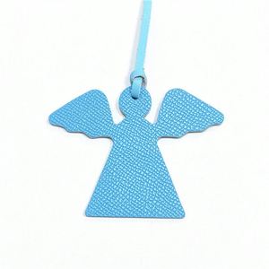 Cute Angel Shape Leather <b>Bag</b> <b>Charm</b> Multicolor Angel Pendant for Handbag Car Key Decoration - Product Image 3