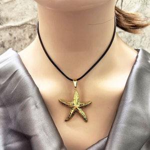 Summer Hawaiian Fashion Pendant Necklaces 316L Stainless Steel Jewelry 14k 18k Pvd Gold Plated Sea Seashell Necklace for Women - Product Image 4