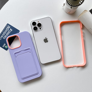 3In1 360 custodia protettiva per telefono cellulare in silicone liquido con supporto completo per <span class=keywords><strong>iPhone</strong></span> XR <span class=keywords><strong>11</strong></span> 12 13 MINI Pro Max custodia <span class=keywords><strong>a</strong></span> <span class=keywords><strong>portafoglio</strong></span> per telefono - Product Image 3