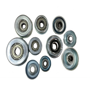 تحمل الإسكان و بكرة ناقل فولاذي نهاية كاب ل الجاذبية نظام البكرة الأسطوانية - Product Image 2