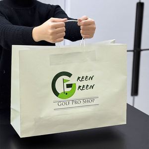 Bolsas de Papel Kraft para Regalo, Personalizadas, Ecológicas, Biodegradables, con Asas Retorcidas, para Compras al por Mayor - Product Image 5
