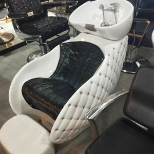 Silla <span class=keywords><strong>de</strong></span> Barbero Comercial <span class=keywords><strong>de</strong></span> Fibra <span class=keywords><strong>de</strong></span> Vidrio Ajustable y Giratoria, Diseño Moderno y Simple para Salón <span class=keywords><strong>de</strong></span> Belleza - Product Image 3