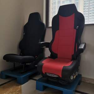 Siège de conducteur de camion R450, suspension pneumatique longue distance, cuir confortable, sièges de conducteur de semi-remorque pour Scania, kit de mise à niveau, pièces - Product Image 4