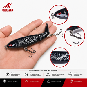 Esca da Pesca a Forma di Trattore con Elica Galleggiante, Imitazione Esca, Campione Gratuito, All'ingrosso - Product Image 2