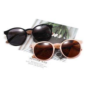 2025 écologique logo personnalisé lunettes de soleil chine flambant neuf mode unisexe lunettes de soleil métal cadre bois lunettes de soleil polarisées - Product Image 4