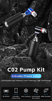 Mini pompe à vélo Portable Mini VTT vélo main pompe à Air Portable gonfleur de pneu Mini pompe à vélo co2 gonfleur