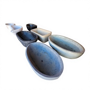 Bañera de piedra natural de granito, mármol y travertino - Product Image 3