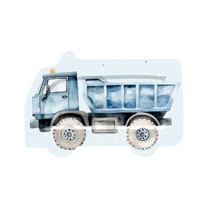 DAMAI Engineering Vehicle Theme Festival <b>Paper</b> Party <b>Tissue</b> Truck Pattern Party Disposable Napkins <b>Paper</b> Plate for Kid Party - Product Image 4