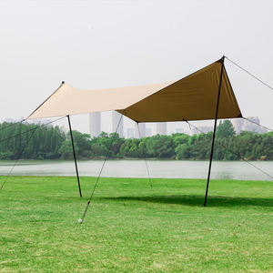 100% su geçirmez hafif açık çadır yağmur Fly kamp hamak Tarp özel kamp Tarp - Product Image 5