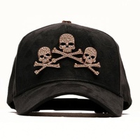 Gorras Barbas de Alta Calidad, Set de Gorras con Logotipo Bordado en 3D, Gorras Deportivas de Béisbol Originales de 5 Paneles