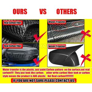 Coque de rétroviseur latéral de voiture en fibre de carbone véritable style M, remplacement pour BMW E89 Z4 2009-2018 - Product Image 2