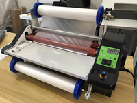 Plastifieuse double face A3 avec rouleaux chauds et froids-Vitesse réglable pour une stratification de documents à haut rendement