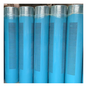 Tuyau de puits en <span class=keywords><strong>PVC</strong></span> noir <span class=keywords><strong>PN10</strong></span> PN16 à extrémité filetée haute résistance pour le forage de puits profonds et l'extraction d'eau - Product Image 6