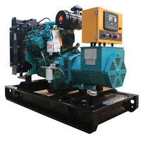 Generator Gas Diesel 30kw 50kw Konsumsi Bahan Bakar Rendah Tipe Open Frame OEM ODM Kustom untuk Solusi Daya Darurat Pabrik saat Mati Listrik