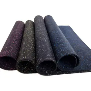 Functional Fitness Soft Gym Rubber Rolls Flooring