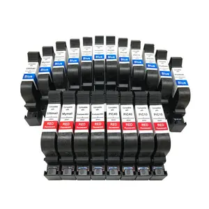 FP Postbase系列墨盒，适用于Francotyp FP Postbase迷你/Postbase 30/45/65/85系列盖印机-红色/蓝色