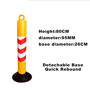 PUスプリングバックフレキシブル警告ポスト、ガイドポスト、交通ポール<span class=keywords><strong>PE</strong></span>ポスト - Product Image 3