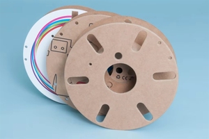 Bobina de Cartón Ecológica para Filamento de Impresora <span class=keywords><strong>3D</strong></span> y Almacenamiento de Cables Eléctricos, Tamaños Personalizados OEM, Directo de Fábrica, FDM - Product Image 6