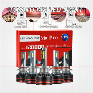 Faro LED Canbus M8 Pro, Nuevo, Universal, 130W, Bombilla 9006, 6500K, 10000 Lúmenes, Alta Calidad - Product Image 2