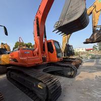 Excavatrice sur chenilles d'occasion Doosan DH300LC-7 de 30 tonnes, avec godet et moteur, à vendre