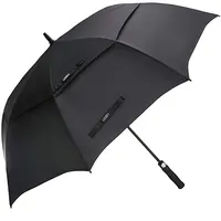 Custom Logo Golf Umbrella for Adult, Fiberglass Ribs