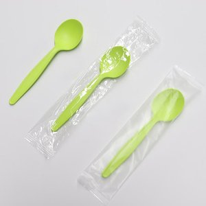 Muỗng Và Nĩa Nhựa Mini Cán Dài Nhiều Màu Sắc Để Tráng Miệng Thìa Kem Nhựa PP PS Dùng Một Lần In Tùy Chỉnh - Product Image 2