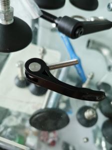 Levier de serrage rapide en alliage de Zinc avec anneau et tige de selle, vente directe du fabricant - Product Image 5