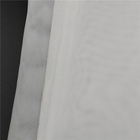Rideaux en polyester ignifuge, 1 mètre, tissu pur, voile italien