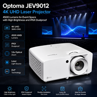 Projecteur laser 4K UHD Optoma JEV9012 certifié IP6X, 4500 lumens, résistant à la poussière et adapté aux événements en extérieur