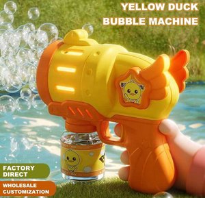 <span class=keywords><strong>Pistola</strong></span> per Bolle a Forma di Anatra con 12 Fori, Nuovo Giocattolo Estivo per Esterni, <span class=keywords><strong>Pistola</strong></span> Elettrica Automatica per Bambini - Product Image 3