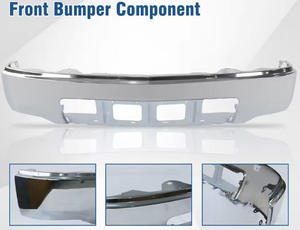 Kit de pare-chocs avant avec radiateur Grille de ventilateur électronique pour Chevrolet Silverado 1500 Pickup Bolt EV Equinox <span class=keywords><strong>Plus</strong></span> Malibu - Product Image 2