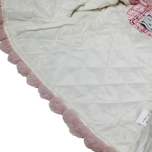 Vêtements de mode pour enfants de créateur, manteau, <span class=keywords><strong>jupe</strong></span> courte, ensemble deux pièces, tailleur <span class=keywords><strong>jupe</strong></span> en tweed pour filles - Product Image 5