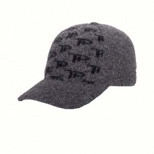 Casquette de baseball en laine brodée personnalisée Automne-Hiver 2025 – Tendance, style affirmé, tricotée, avec logo jacquard pour l'extérieur - Product Image 3