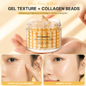Crème hydratante pour le <span class=keywords><strong>visage</strong></span> à la vitamine C et E biologiques avec acide hyaluronique, collagène rétinal, crème anti-rides, réduisant les ridules - Product Image 3