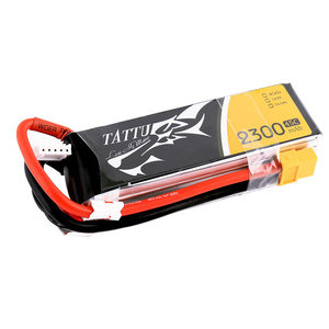 Tattu 45C 2300mAh แบตเตอรี่3S 4S Lipo สำหรับโดรนแข่งขัน FPV รุ่น RC - Product Image 5