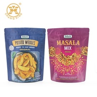 Aangepaste Bedrukte Food Grade Ziplock Snack Plastic Zakje Verpakking Voedsel Verpakking Zak